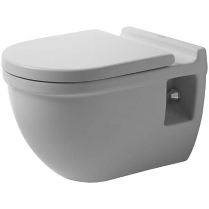 Duravit, Toilette + Bidet, Tiefspl-WC Starck 3 wei wandhngend Sitzhhe + 5 cm 2215090000