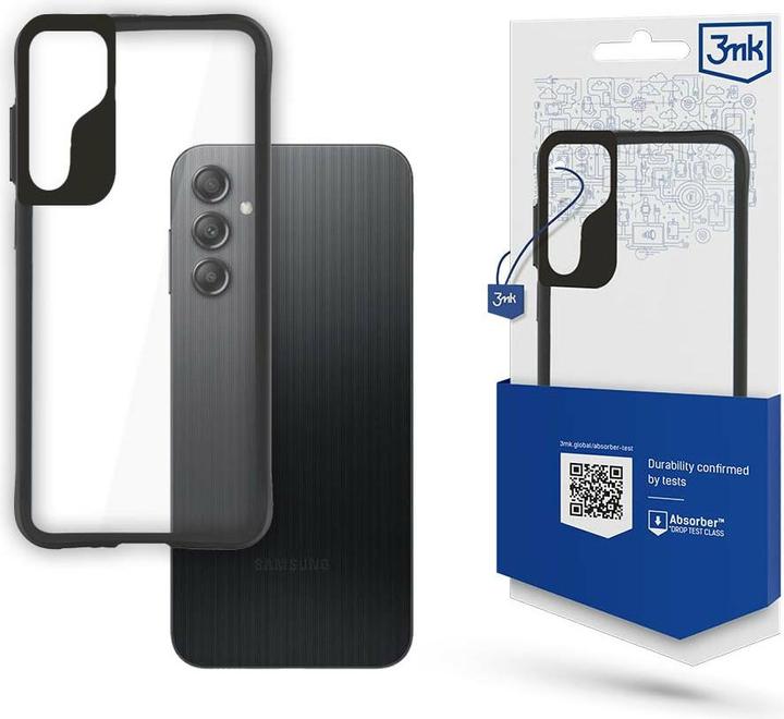 Produktbild 3MK Samsung Galaxy A14 5G / Galaxy A14 Series Satin Armor Case+ - Black (Samsung Galaxy A14 5G)