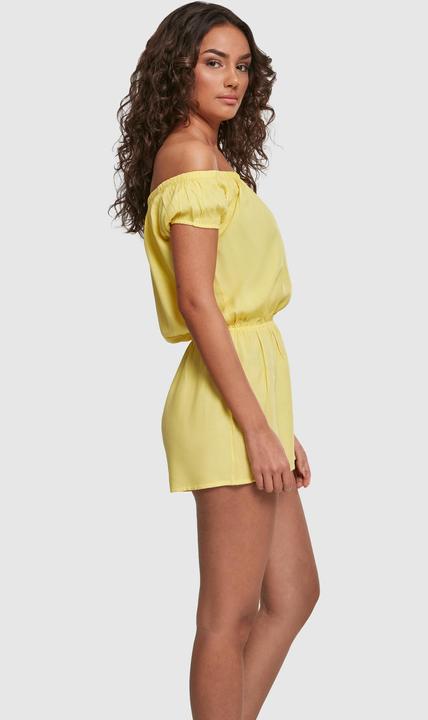 Actual product image Urban Classics Ladies Off Shoulder Short Jumpsuit (S)