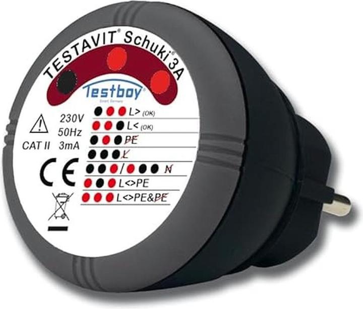 Image du produit Testboy Offre spéciale apprentis Multimètre portable numérique avec testeur de tension CAT III 600 V (offre (CAT III 600V)