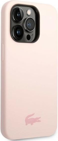 Image du produit Lacoste LCHCP14XSI iPhone 14 Pro Max 6,7" jasnoróżowy/rose pâle étui rigide en silicone (Apple iPhone 14 Pro Max)