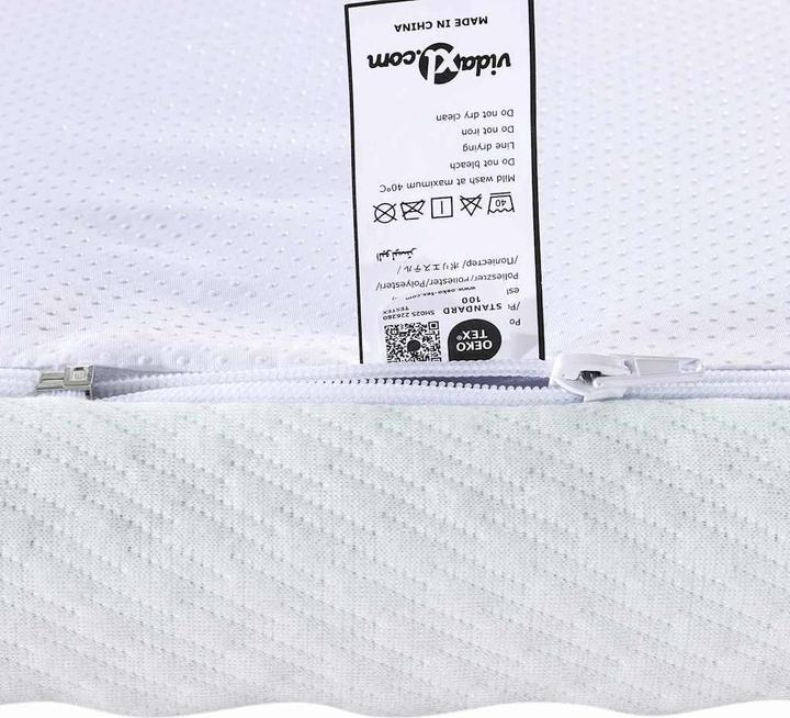 Produktbild vidaXL Matratzenauflage (Schaumstoffkern, 200 x 200 cm)