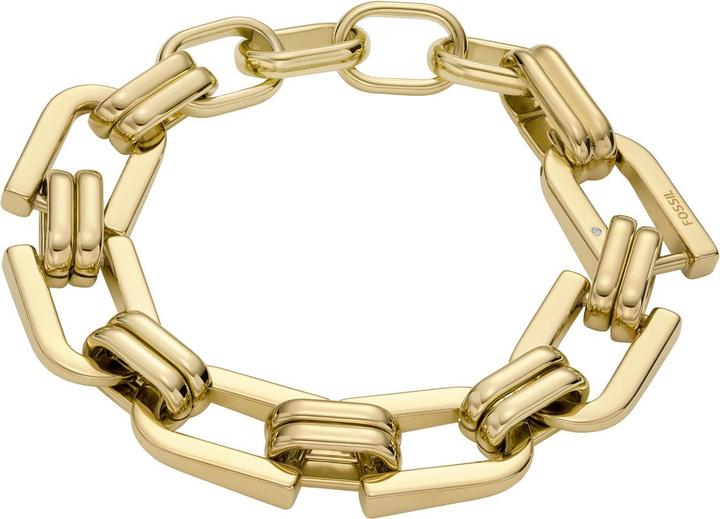 Fossil Bracciale Harlow (21 cm, Acciaio inossidabile)