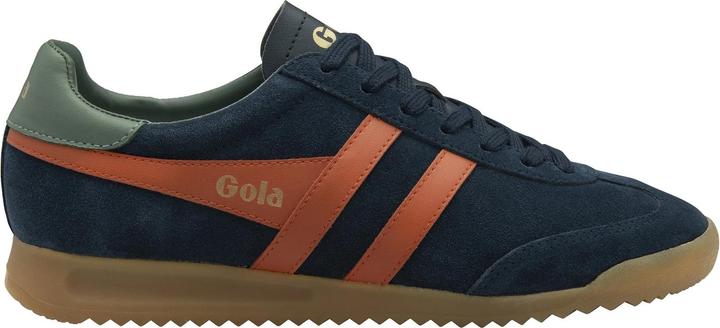 Blau, navy/moody orange/sage