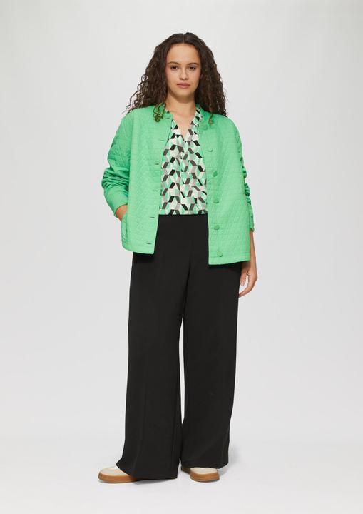 Actual product image S.Oliver Bluse Strukturierte Bluse mit All-over-Print (46)