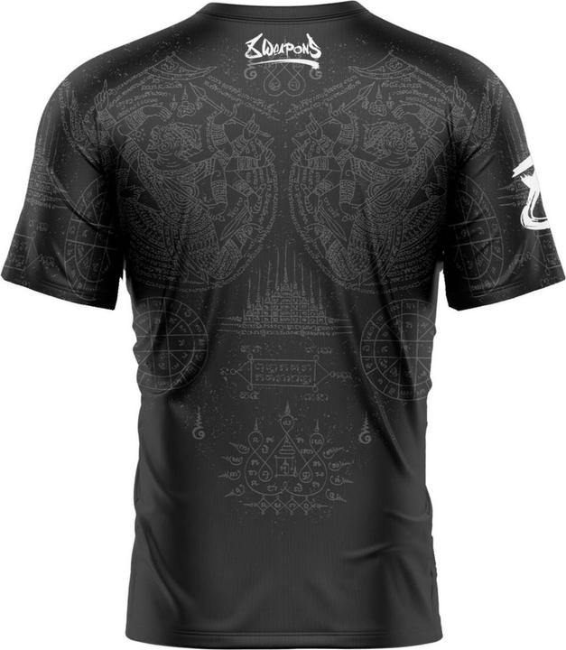 Actual product image 8Weapons Functional T-Shirt, Hanuman Yant, black-grey S (S)