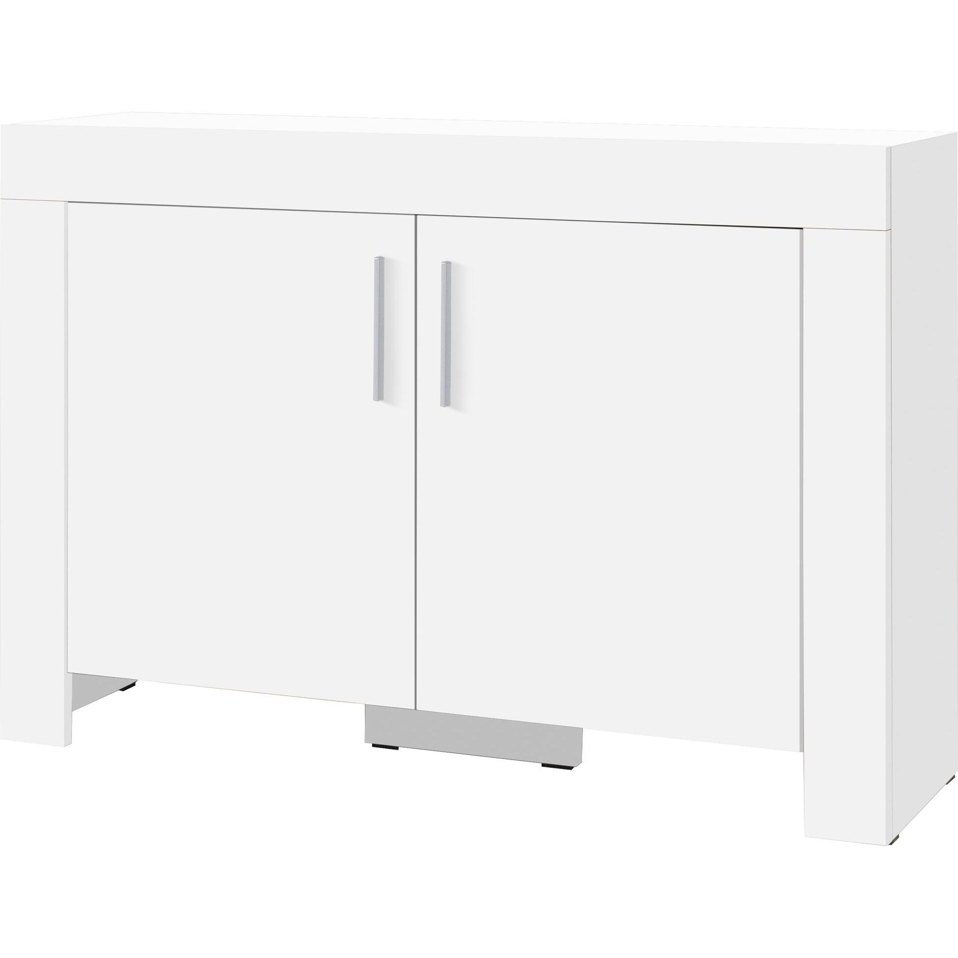 ADRK Furniture, Kommode + Sideboard, Kommode 2D 120 CESIRO (120 x 42 x 85 cm)