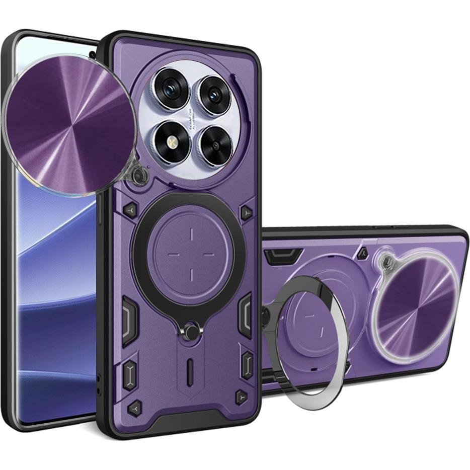 Techsuit - CamGuard Pro - Xiaomi Redmi Note 14 Pro 5G / Poco X7 - Purple (Xiaomi Redmi Note 14 Pro 5G), Cover smartphone, Viola