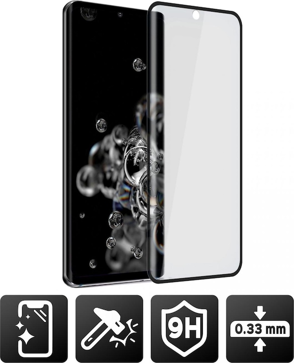 Actual product image Akashi Premium screen protector film (1 Piece, Samsung Galaxy S20 Ultra)