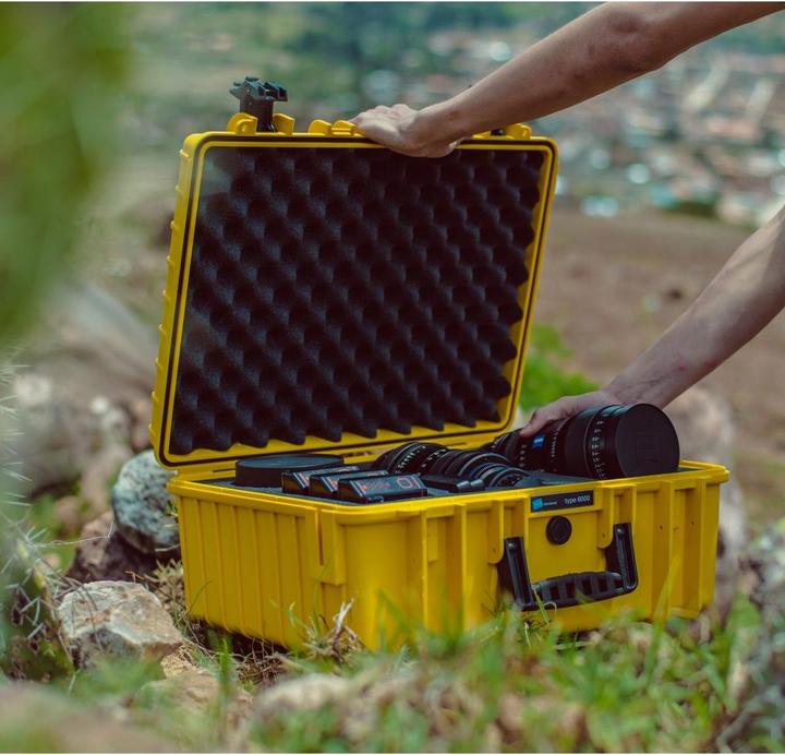 Actual product image B&W International Outdoor Case Type 6000 with foam inlay (Photo case, 32.60 l)