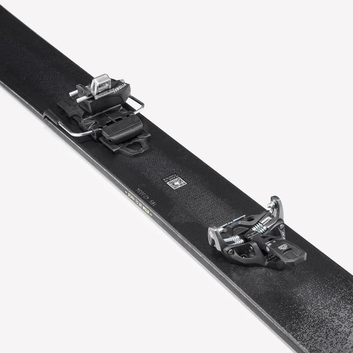 Image du produit Wedze Skis de randonnée avec fixations et peaux de phoque - Wilder 102 (185 cm, Avec fixations)