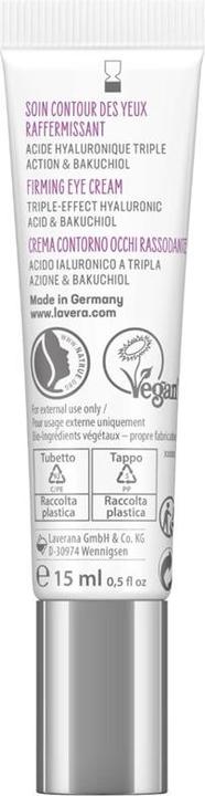 Produktbild Lavera Straffende Augenpflege (Augenpflege Gel, 15 ml, Tag + Nacht)