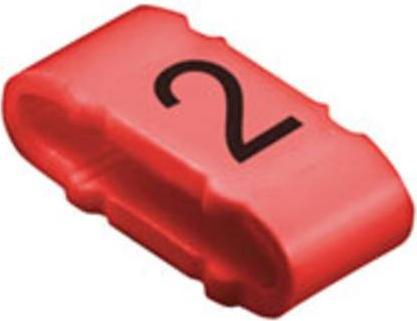 Image du produit Weidmüller Marqueur de câble 2 rt Câble Ř10-317mm Kst 1733651509 (4 mm, 100 pcs)