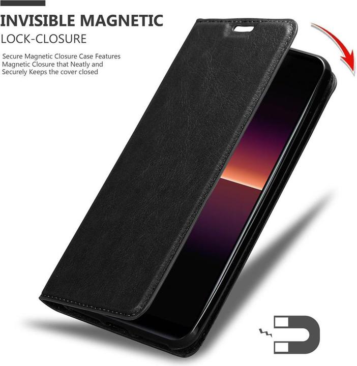 Actual product image Cadorabo Book Invisible Magnet Cover (Sony Xperia L4)