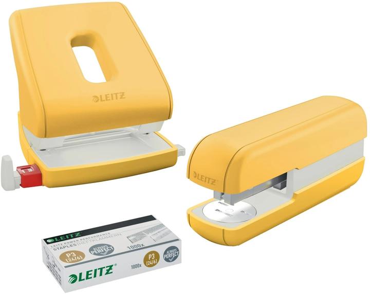 Produktbild Leitz Heftgerät Cosy 30 Seiten, Gelb (30 Blätter)