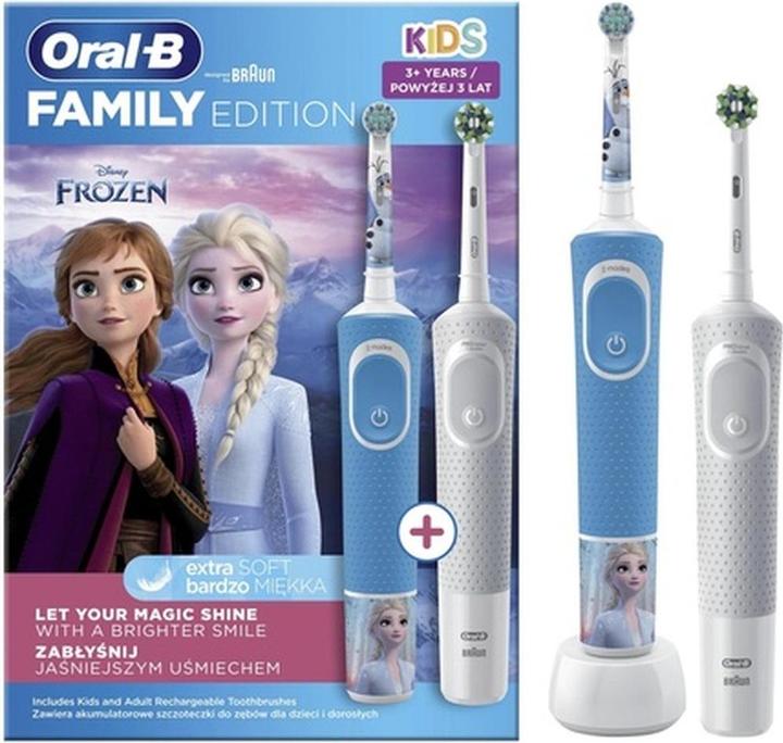 Oral-B D100 Kids Frozen + Vitality Pro D103 (Oszillierende Zahnbürste)