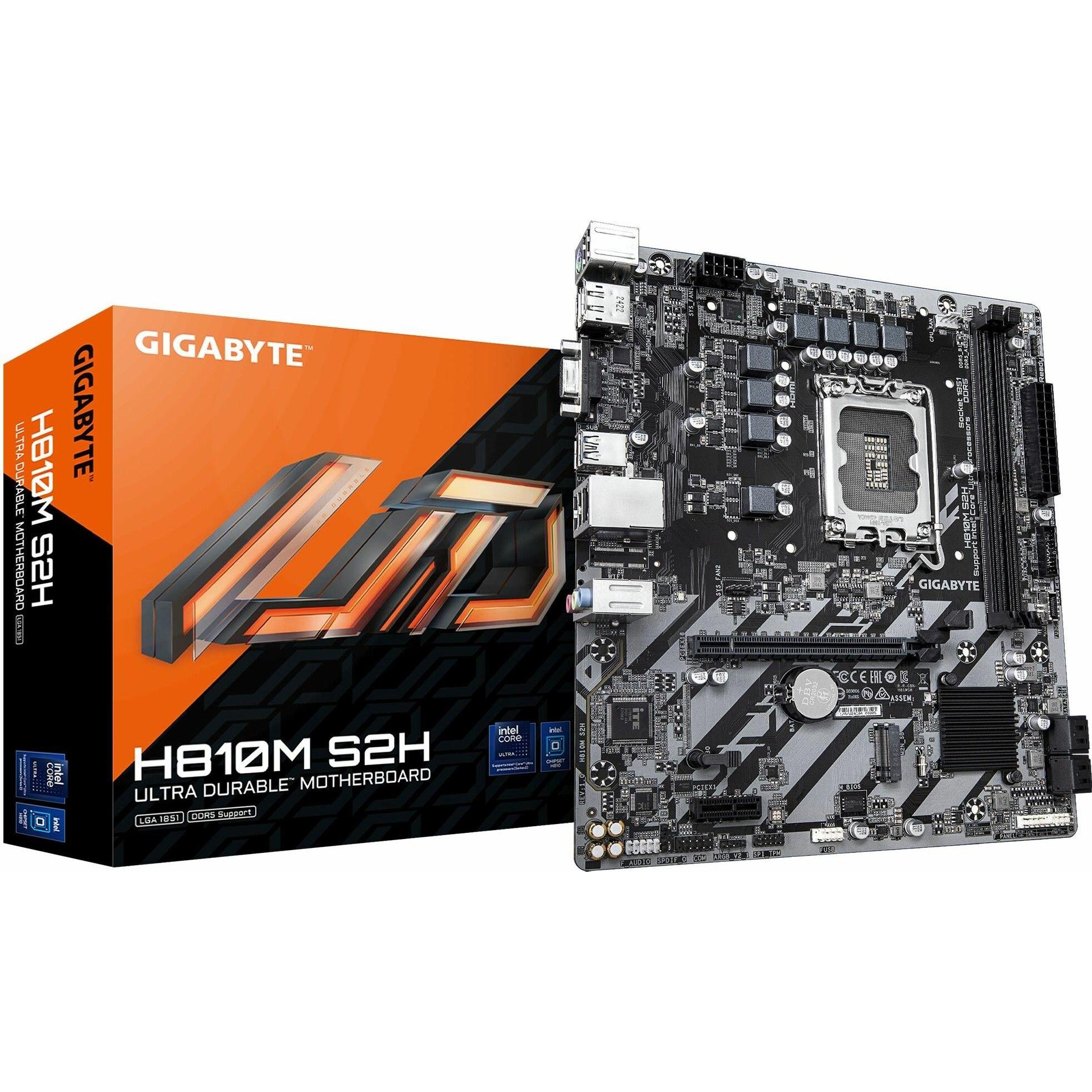 Gigabyte H810M S2H LGA1851 MB (Socket S1, mATX), Mainboard