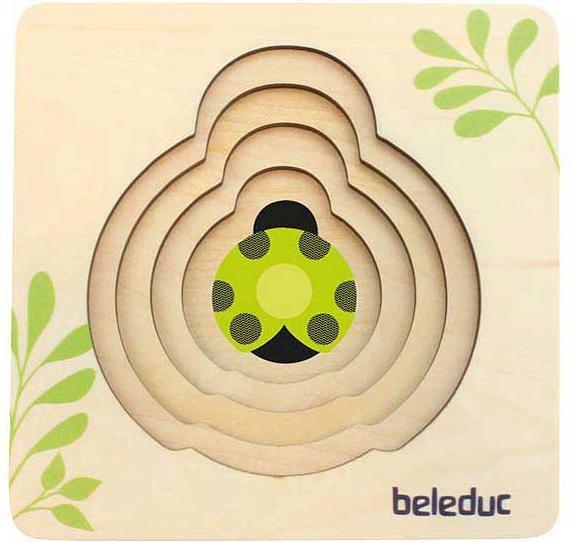 Produktbild Beleduc Lagen-Puzzle Kleiner Marienkäfer