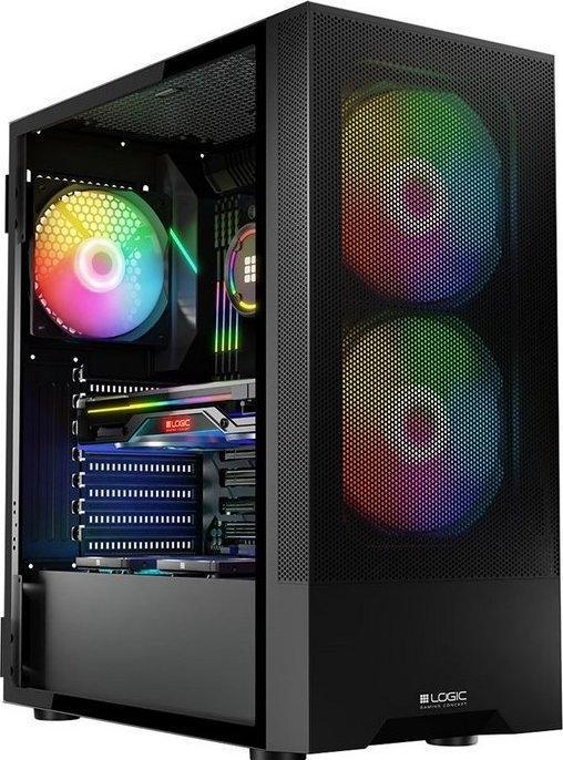 Immagine prodotto Logic DART PRO ARGB MIDI USB-C Gehäuse schwarz (ATX)