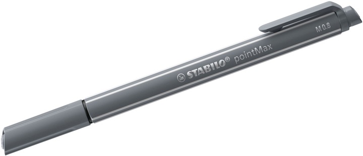 Produktbild STABILO pointMax Filzschreiber (Dunkelgrau, 1 x)