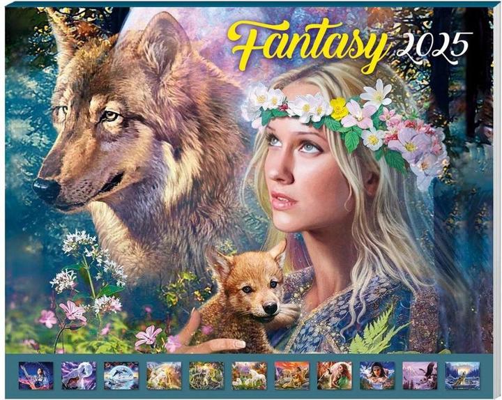 Image du produit Pack Calendrier Fantastique 2025, 9 pièces (Allemand)