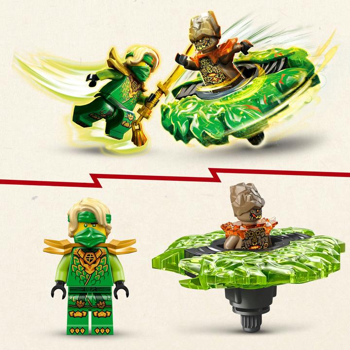 Produktbild LEGO Lloyd vs. Elementarmonster-Spinner (71850)