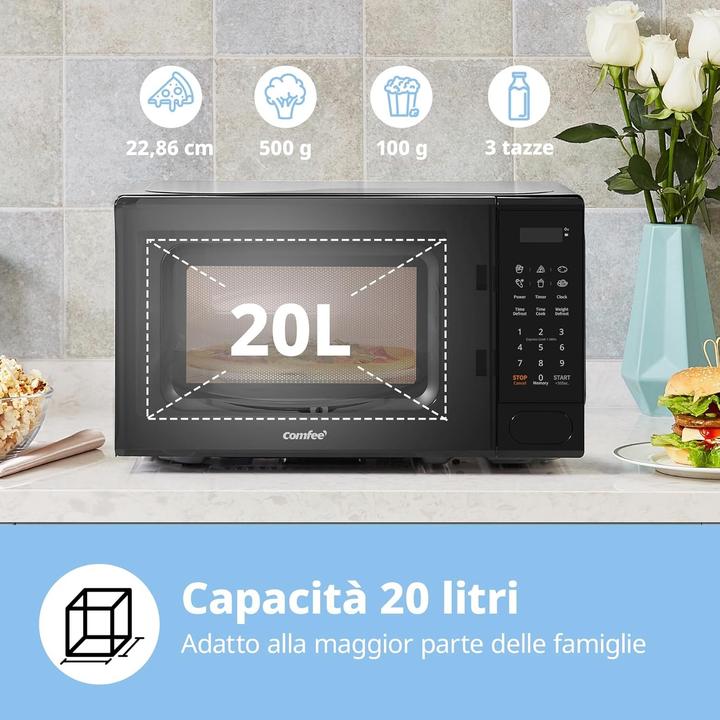 Actual product image Comfee Digital Microwave