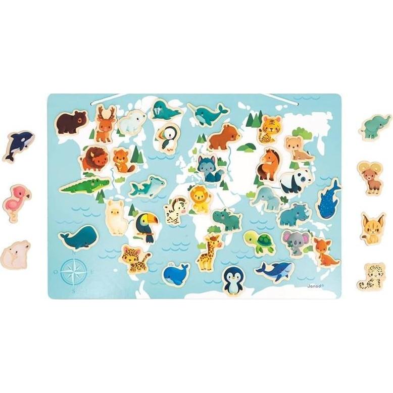 Thumbnail - Sophie la girafe Mein Magnetisches Puzzle Tierbabys (40 Teile)