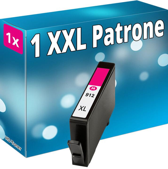 Image du produit Druckfuxx TINTE PATRONEN für HP 912 XL OfficeJet 8012 8014 8015 Pro 8022 8023 8024 8025