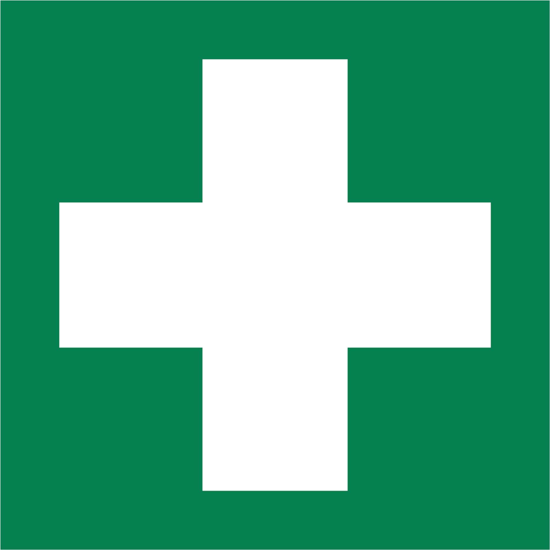 Neutralware Hinweisschild Masse: 15 x 15 cm (B x H) Typbezeichnung des Motivs: Erste Hilfe (490274000)