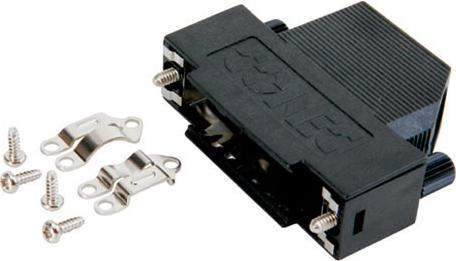 Conec 15 pole D-sub connector hood EMC