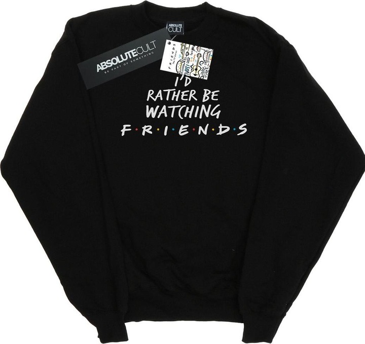 Immagine prodotto Friends Rather Be Watching Felpa Uomo (5XL)