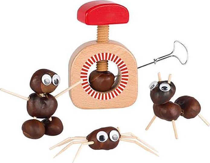 Actual product image Goki Peggy Diggledey Chestnut Drill Bit