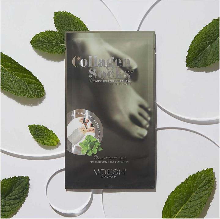 Produktbild Voesh Collagen Socks Peppermint (Fussmaske)
