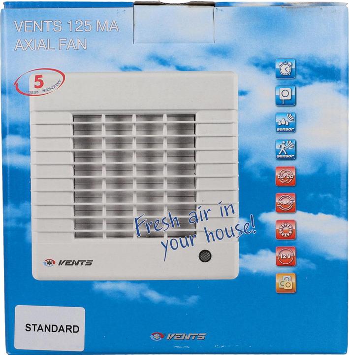 Produktbild Suprex Wandventilator mit Verschlussklappen 22W