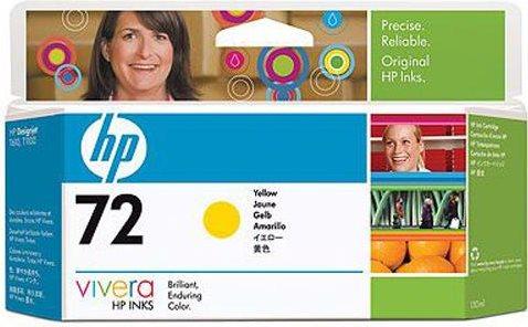 Actual product image HP 72 (Y)