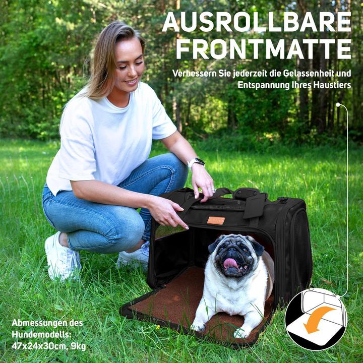 Image du produit Petproved Transportbox für Katzen und kleine Hunde (Chat, Pliable, Respirant)