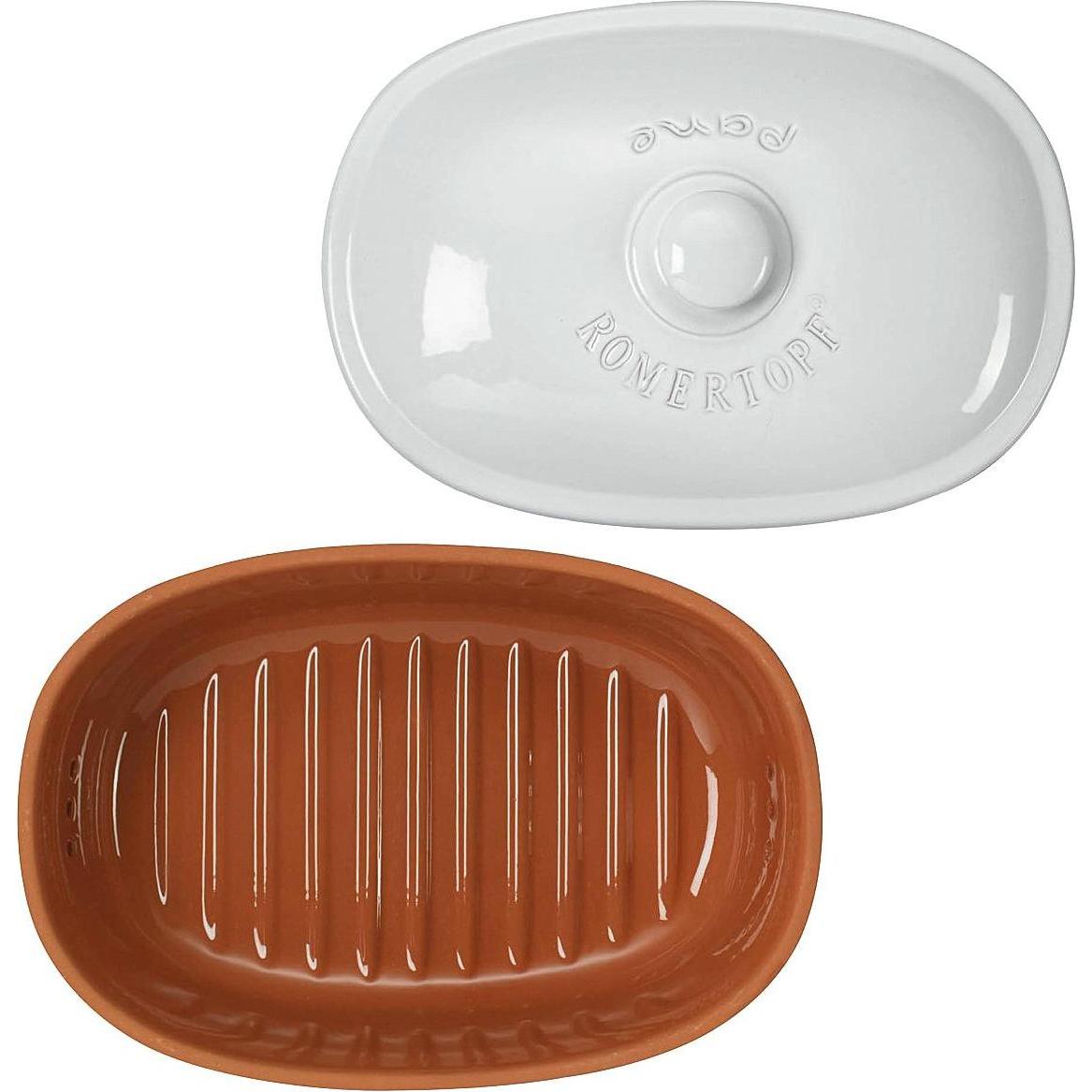 Thumbnail - Römertopf Brottopf, Brotaufbewahrung, Weiss