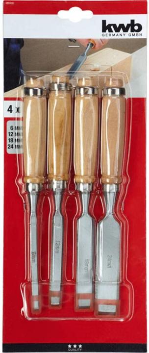Actual product image kwb Chisel set, 4 pcs. 455400
