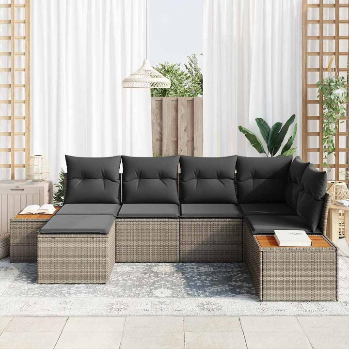 Actual product image vidaXL Garden sofa set