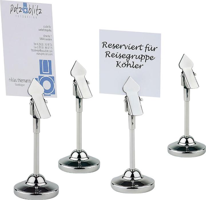 Produktbild Paderno Tischkartenhalter, 4er-Set (A5)