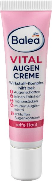 dm Balea Crème pour les yeux Vital (Crème pour les yeux, 15 ml, Jour + nuit)