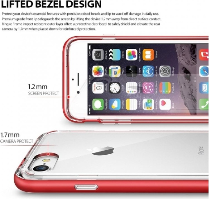 Actual product image G-Case SoftBumper iPhone 8 Plus Case Cover