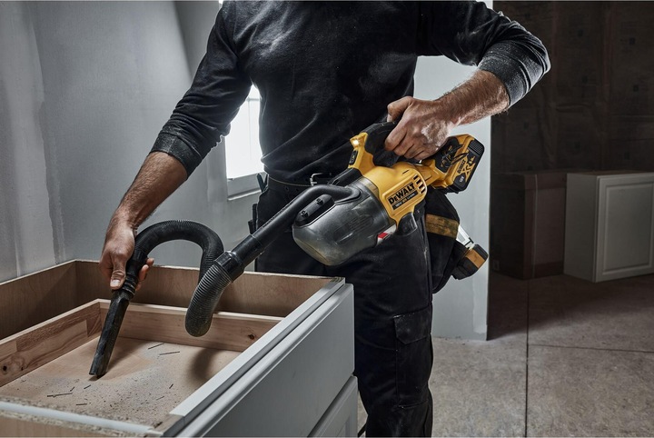 Immagine prodotto DeWalt Aspirapolvere a batteria a stelo, 18V, classe L (Aspirapolvere a umido e a secco)