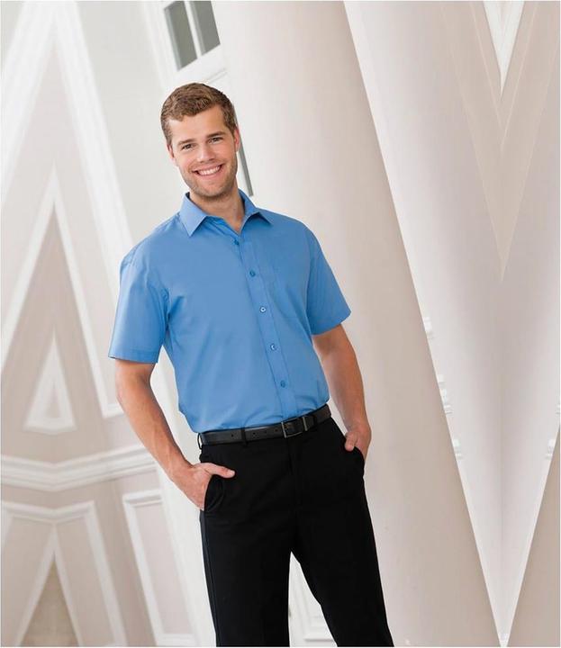 Immagine prodotto Russell Camicia in popeline della collezione a maniche corte easy-care (46)