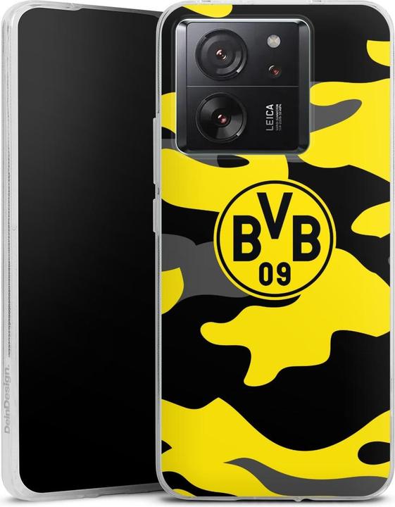 Produktbild DeinDesign Silikon Hülle für Xiaomi 13T Pro Handyhülle Case Smartphone Schutzhülle BVB Borussia Dortmund (Xiaomi 13T Pro)