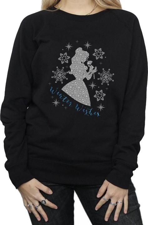 Produktbild Disney Princess Belle Winter Silhouette Sweatshirt (L)