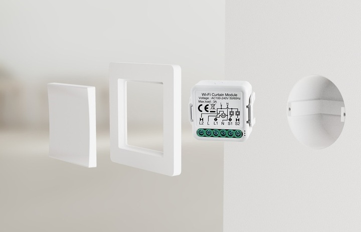 Actual product image Netplus Smart Gate Controller Switch Module WLAN