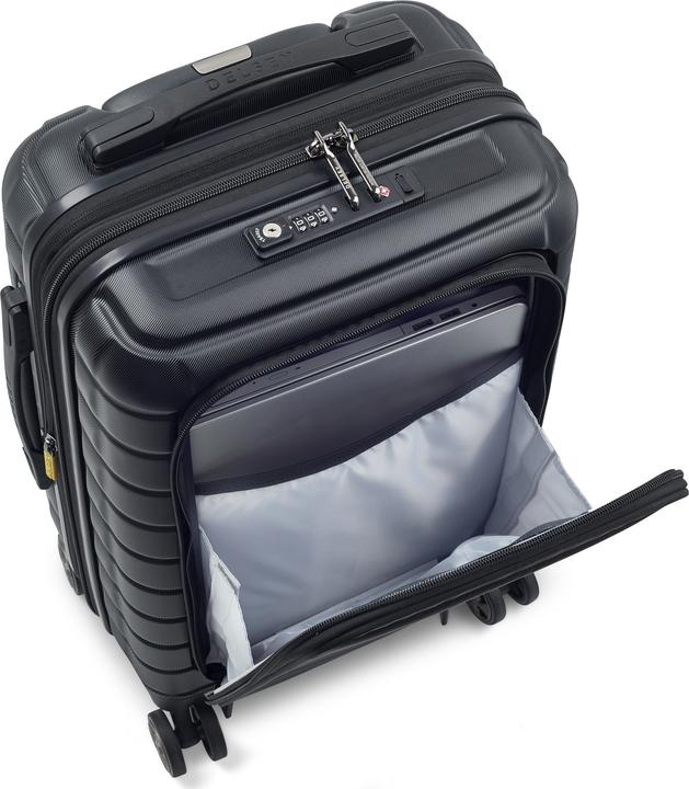 Produktbild Delsey Shadow 5.0 4-Rollen Kabinentrolley 55 cm Laptopfach mit Dehnfalte (41 l)