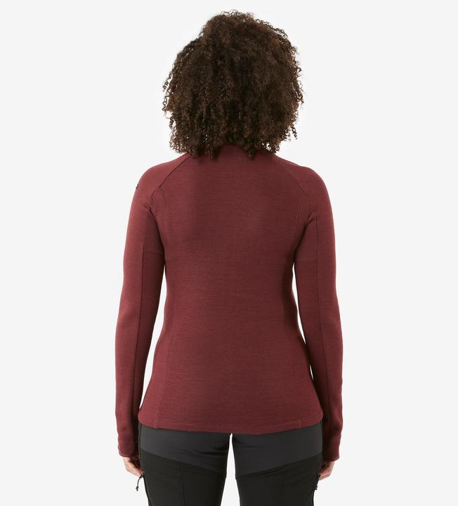 Actual product image Forclaz Women's long-sleeved merino trekking shirt - MT900 (S)